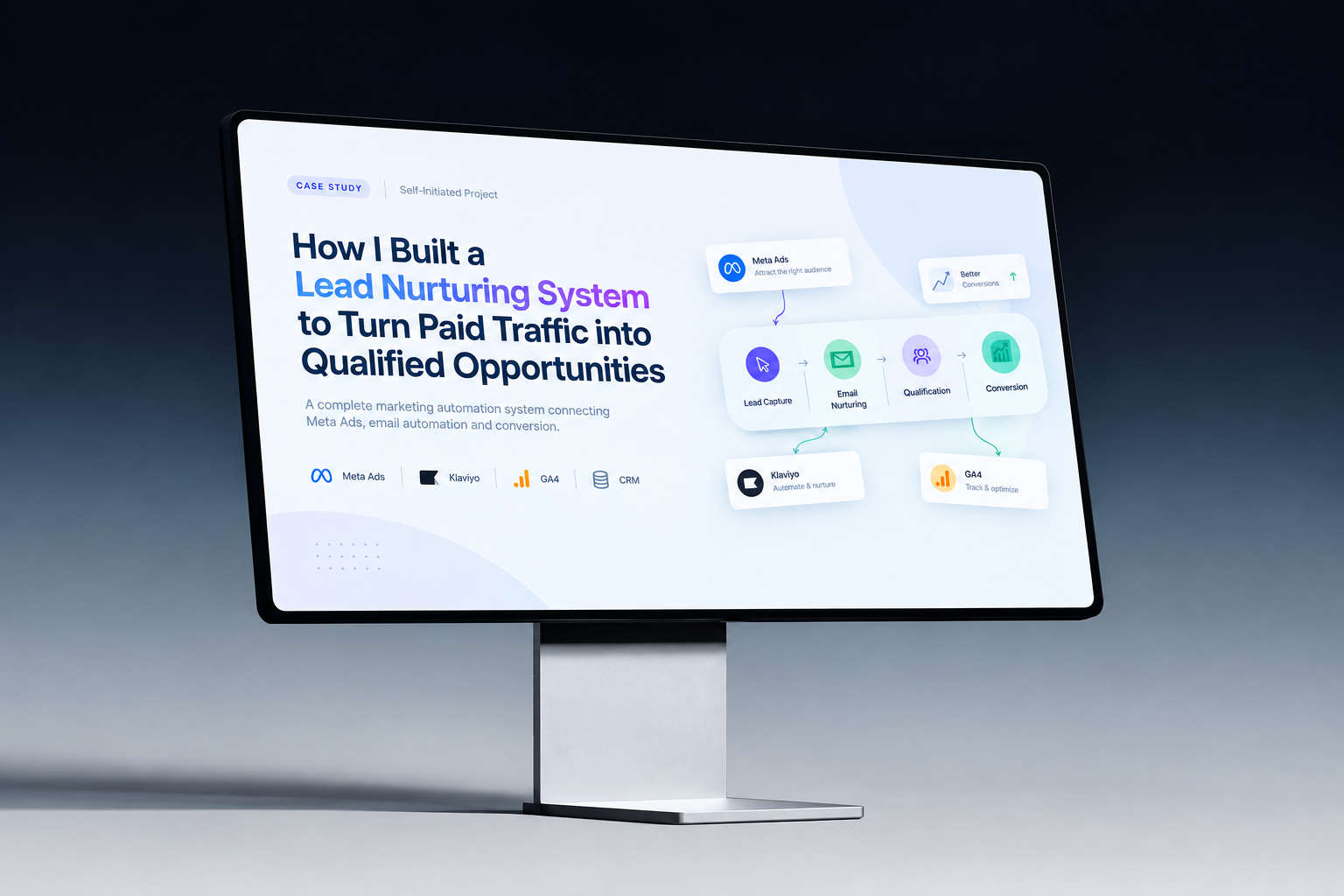 How I Built a Lead Nurturing System to Turn Paid Traffic into Qualified Opportunities
